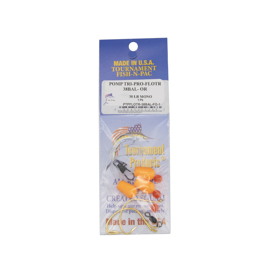 FISH N STIK POMPANO RIG ORANGE – Custom Rod and Reel