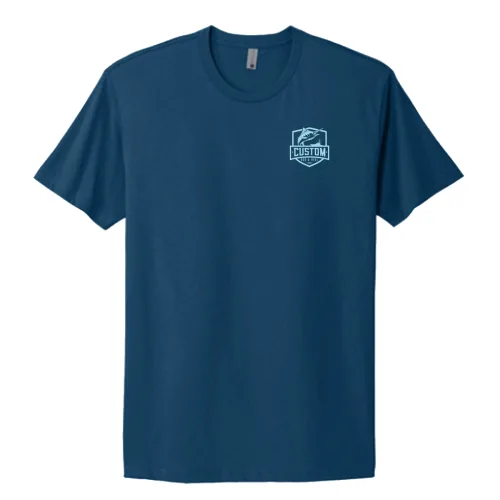 CR&R MENS COTTON S/S TEE MARLIN BLUE
