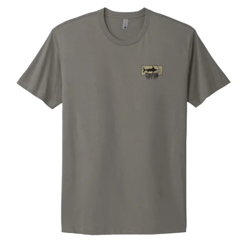 CR&R MENS COTTON S/S TEE SWORDFISH GREY